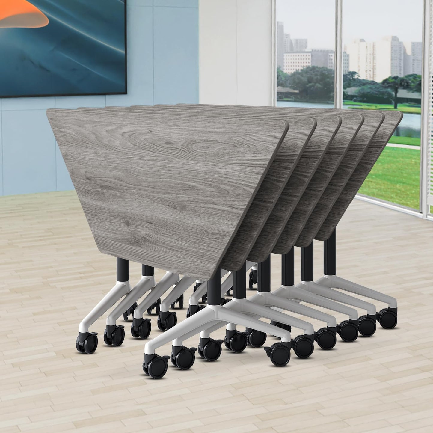 Mobile Folding Conference Table