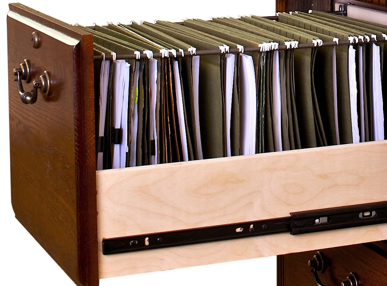 Martin Furniture Huntington Oxford 4-Drawer File Cabinet