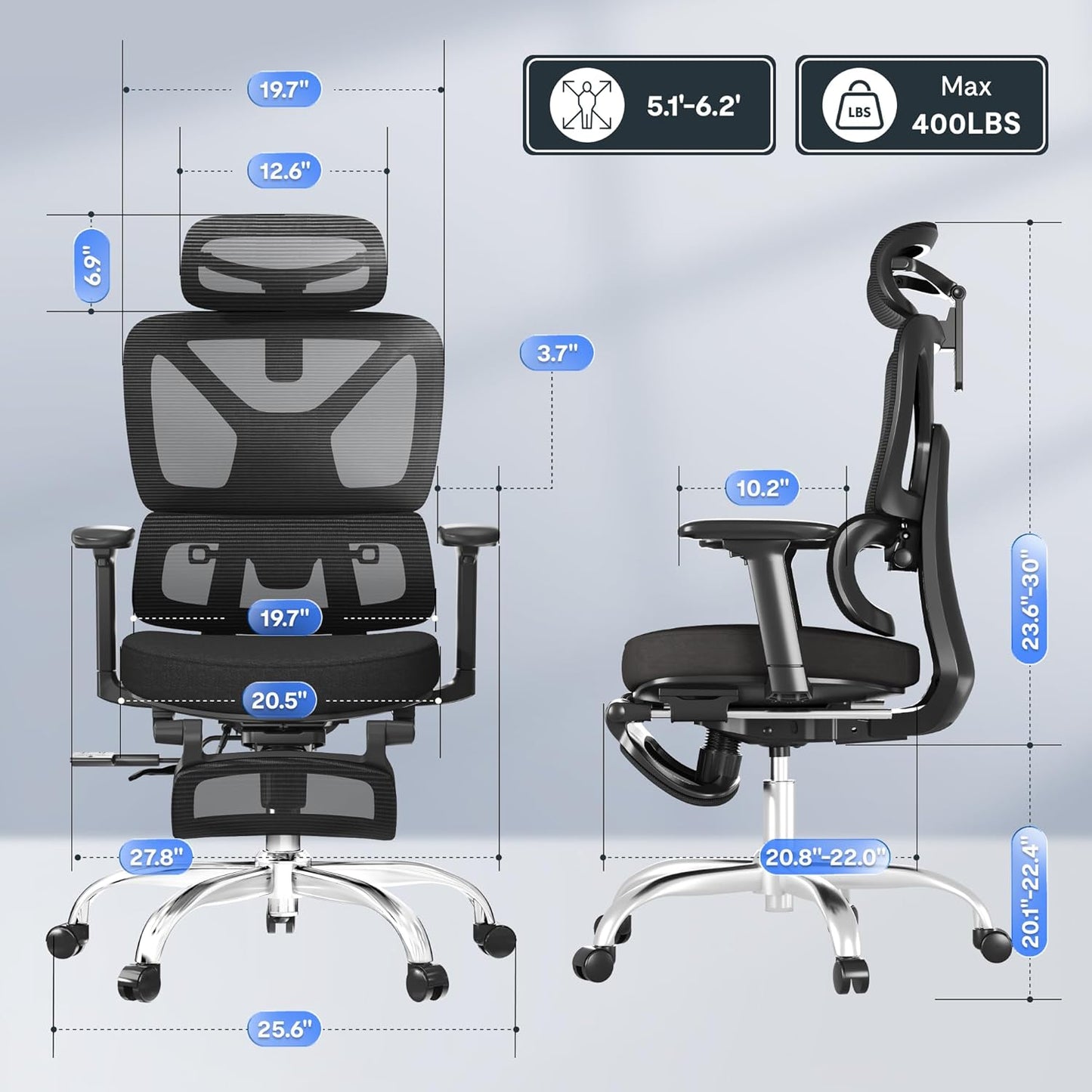 FLEXISPOT ErgoX Chair