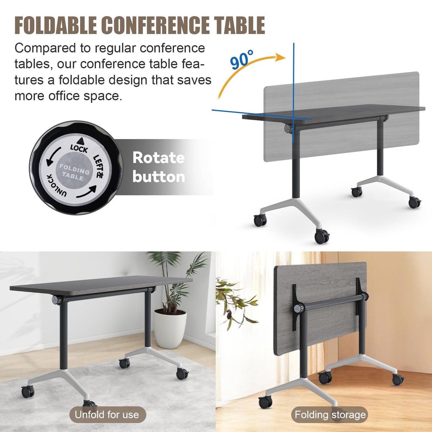 Folding Conference Table