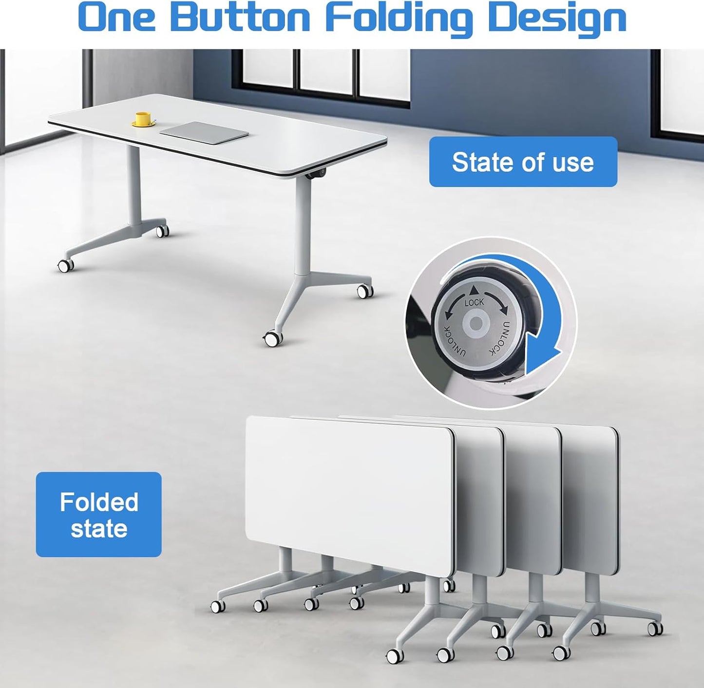 Folding Conference Table