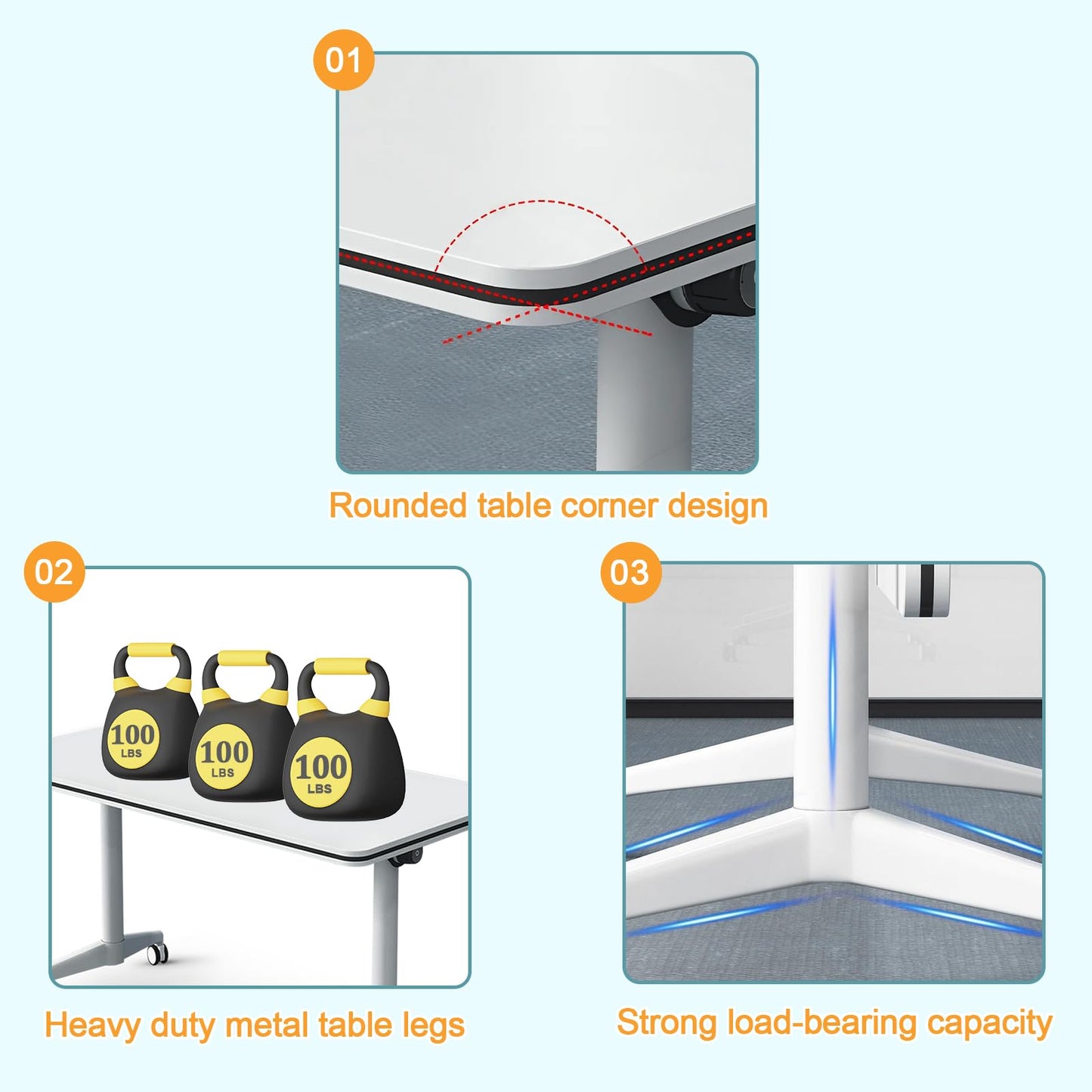 Foldable Conference Table