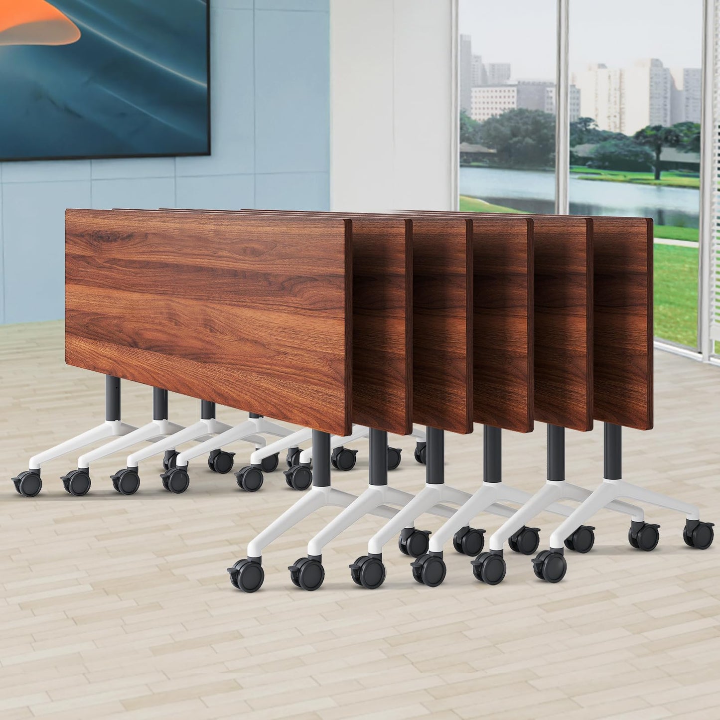 Mobile Folding Conference Table