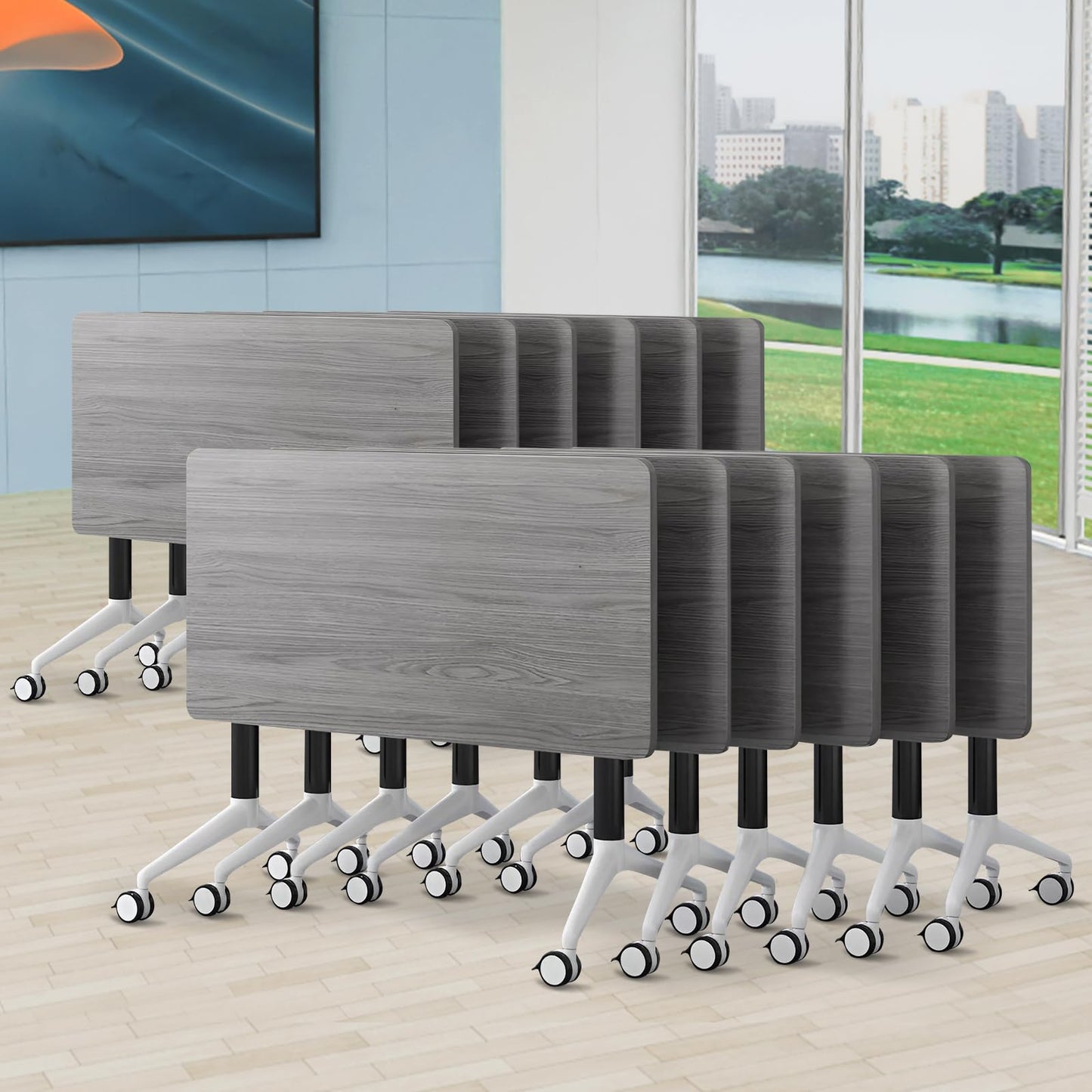 Mobile Folding Conference Table