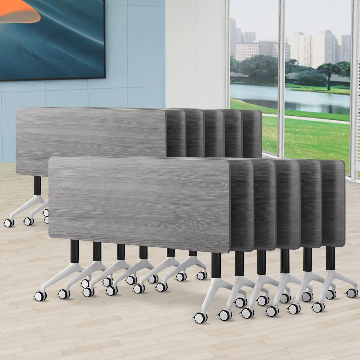 Mobile Folding Conference Table