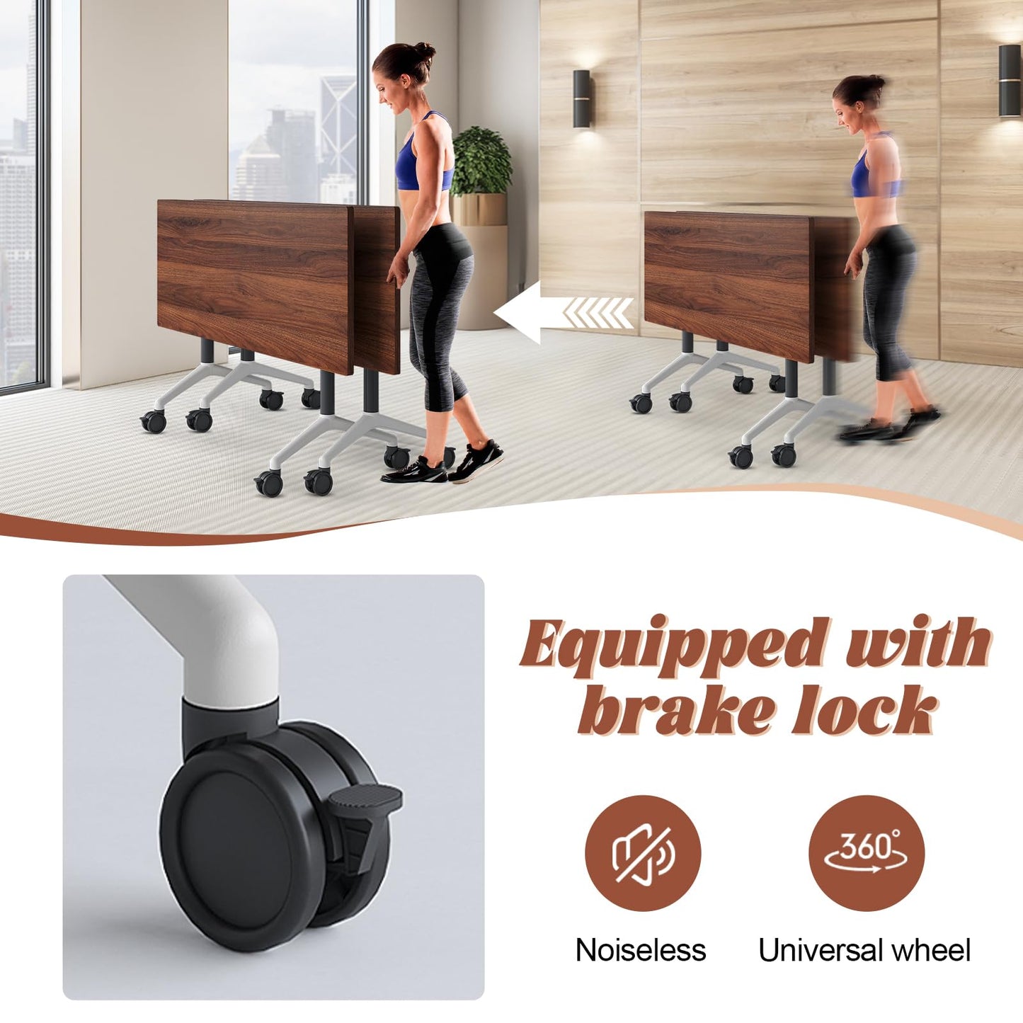 Foldable Conference Table