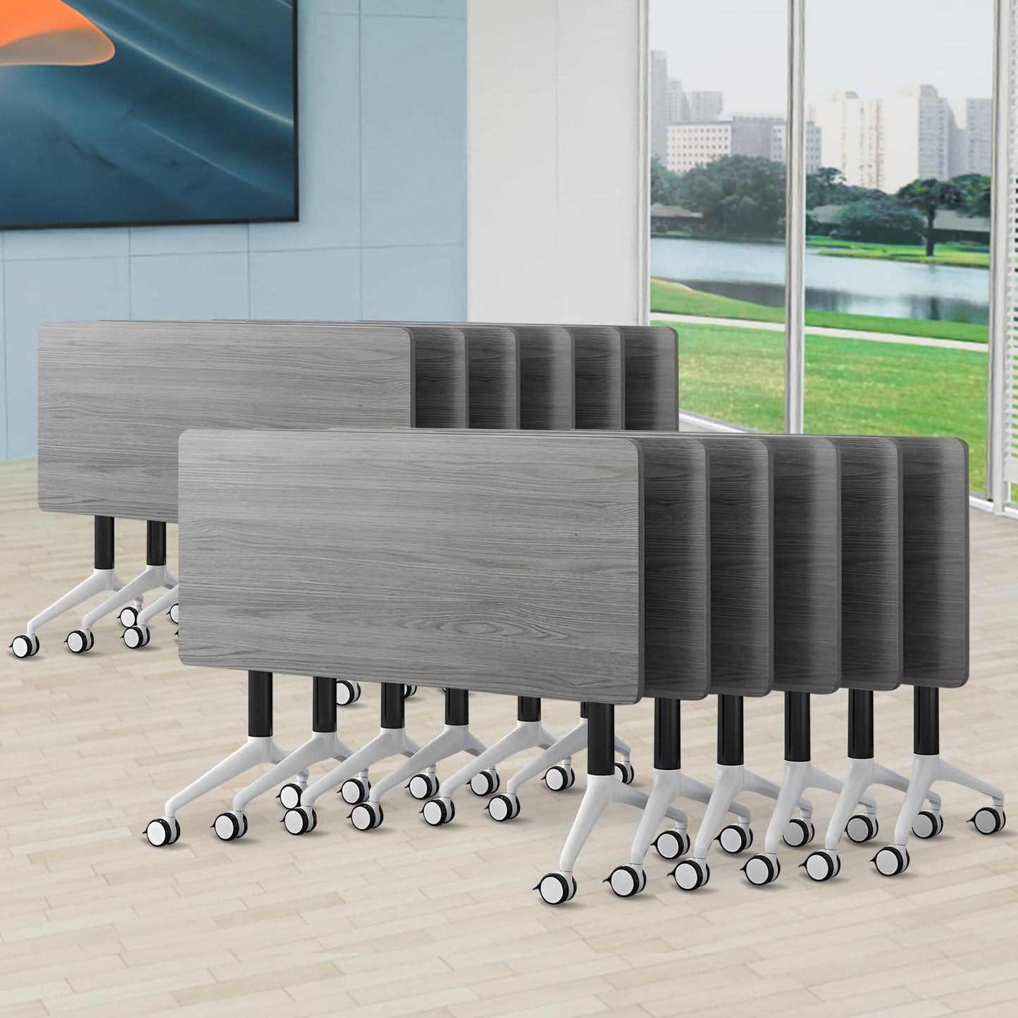 Mobile Folding Conference Table