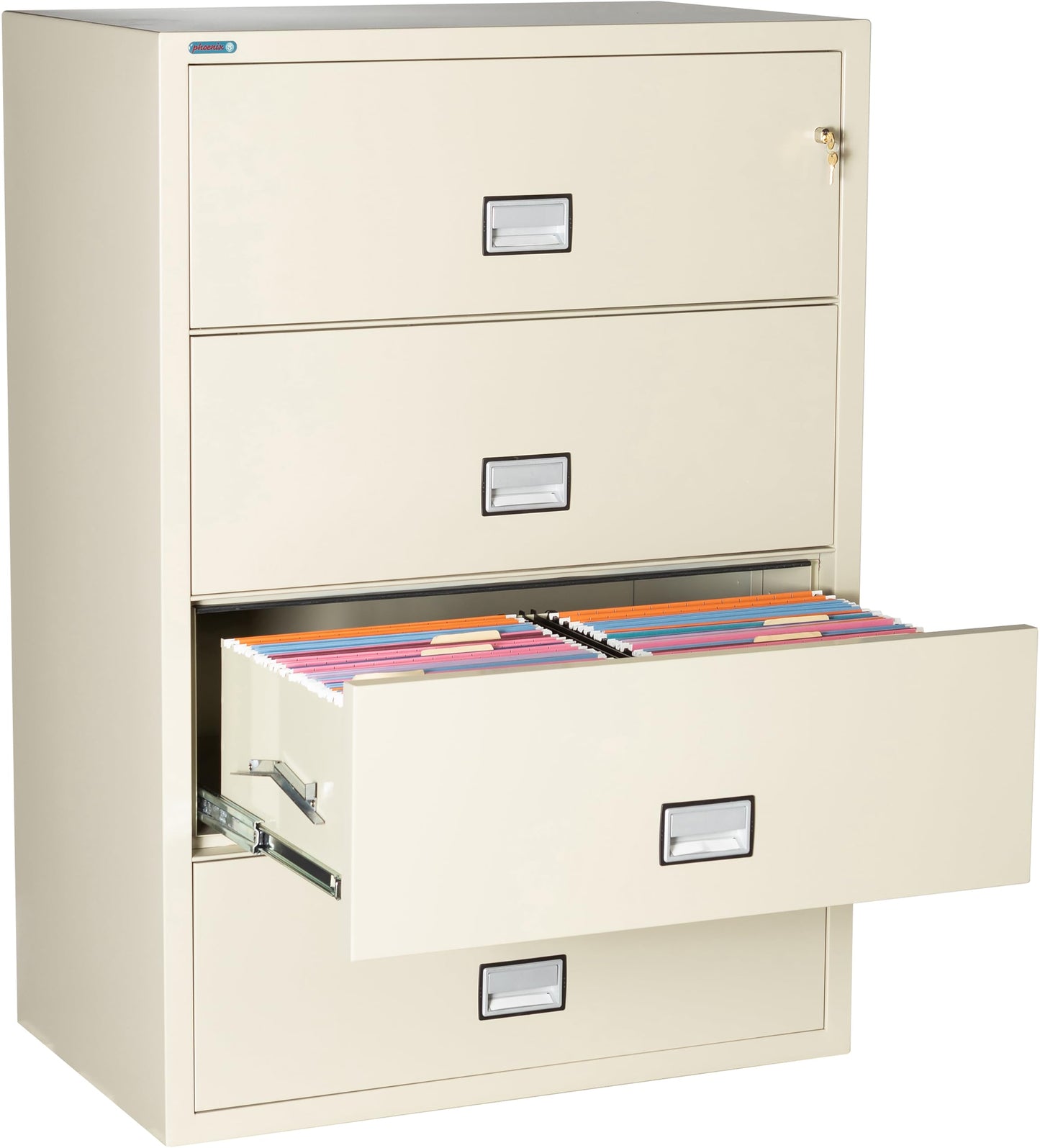 44 inch 4-Drawer Lateral Fireproof File Cabinet