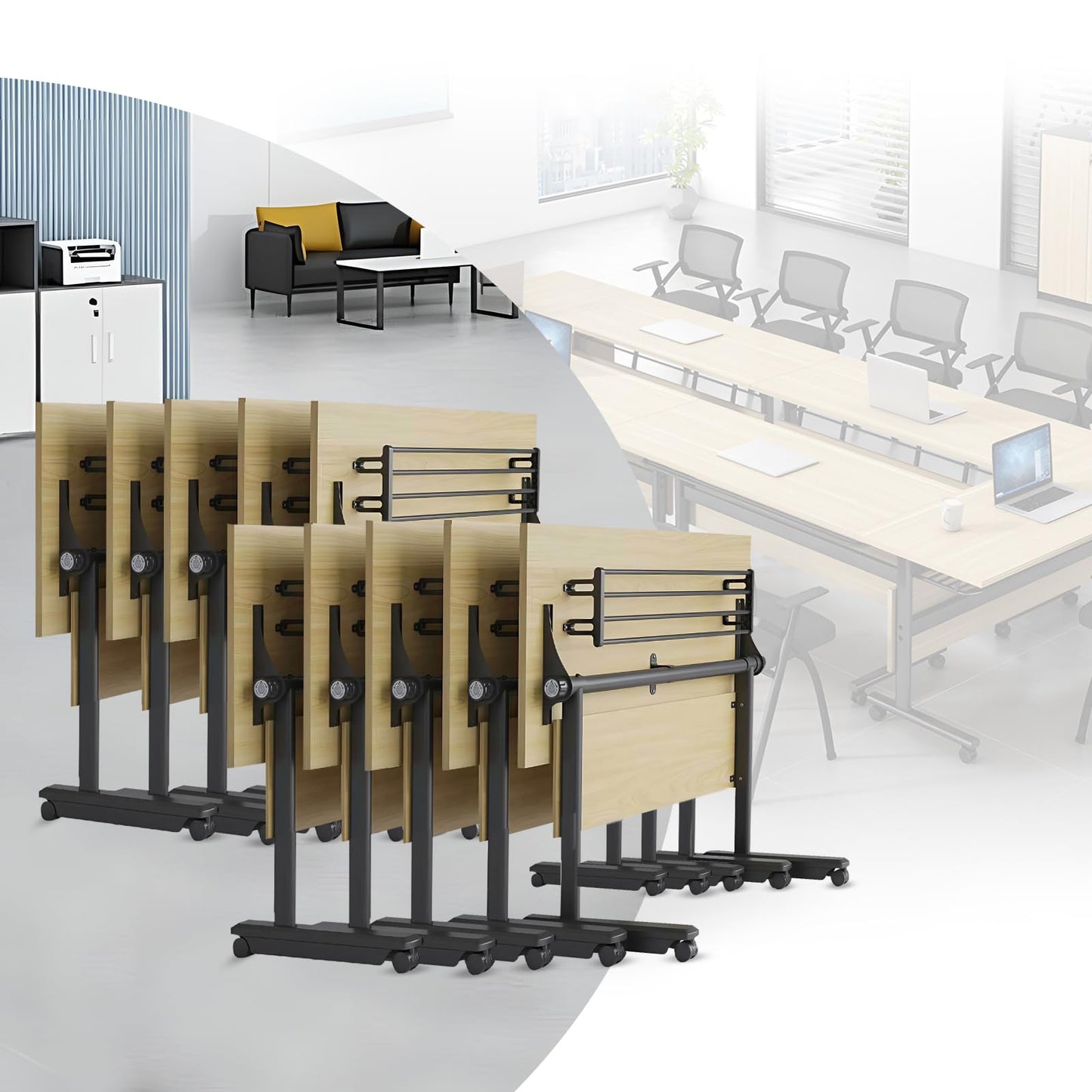 8ft Folding Conference Table