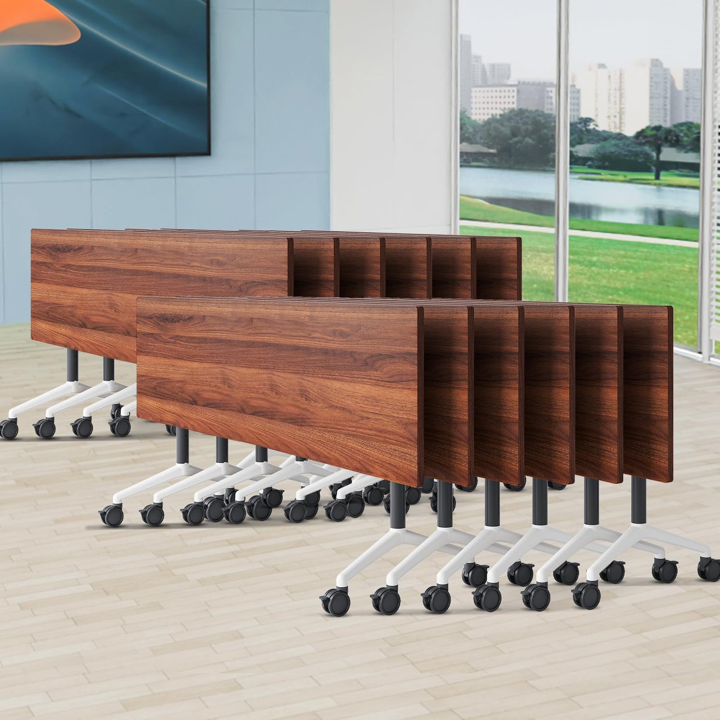 Mobile Folding Conference Table