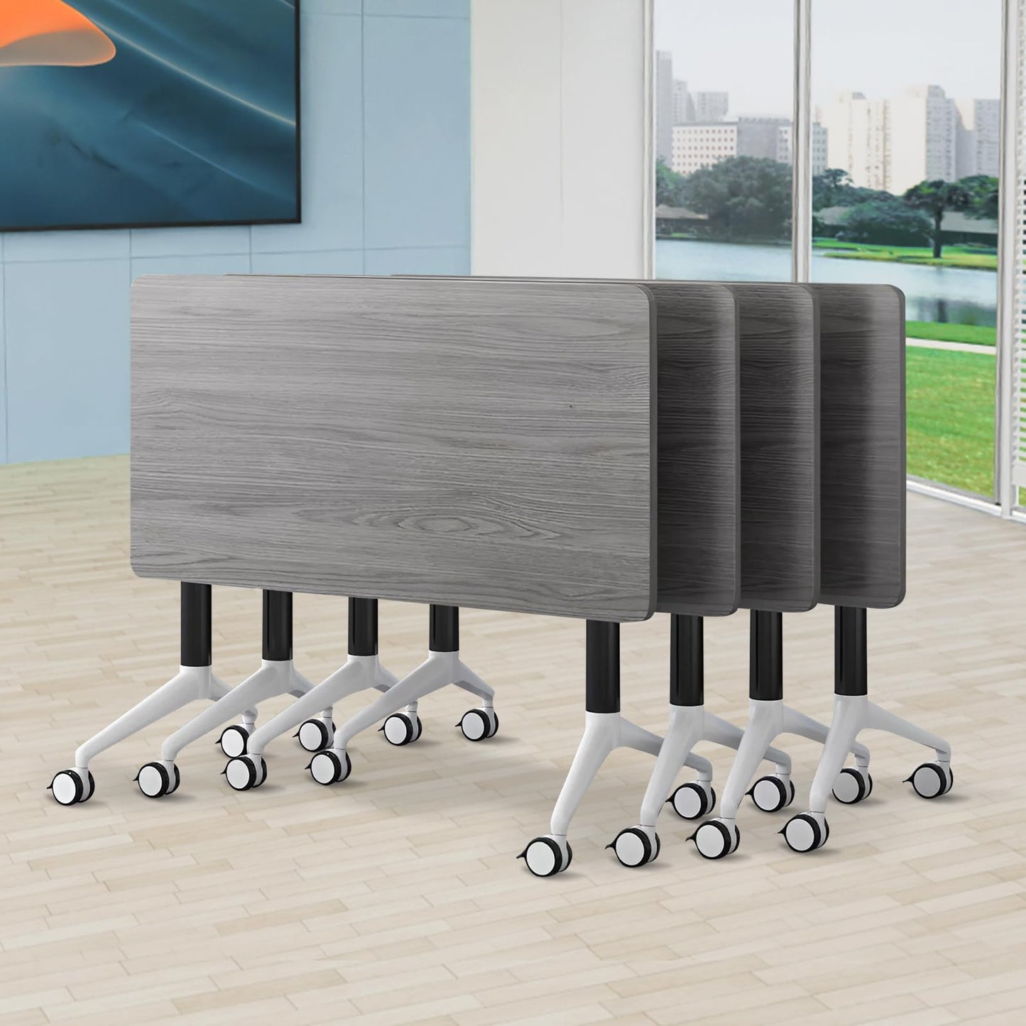 Mobile Folding Conference Table