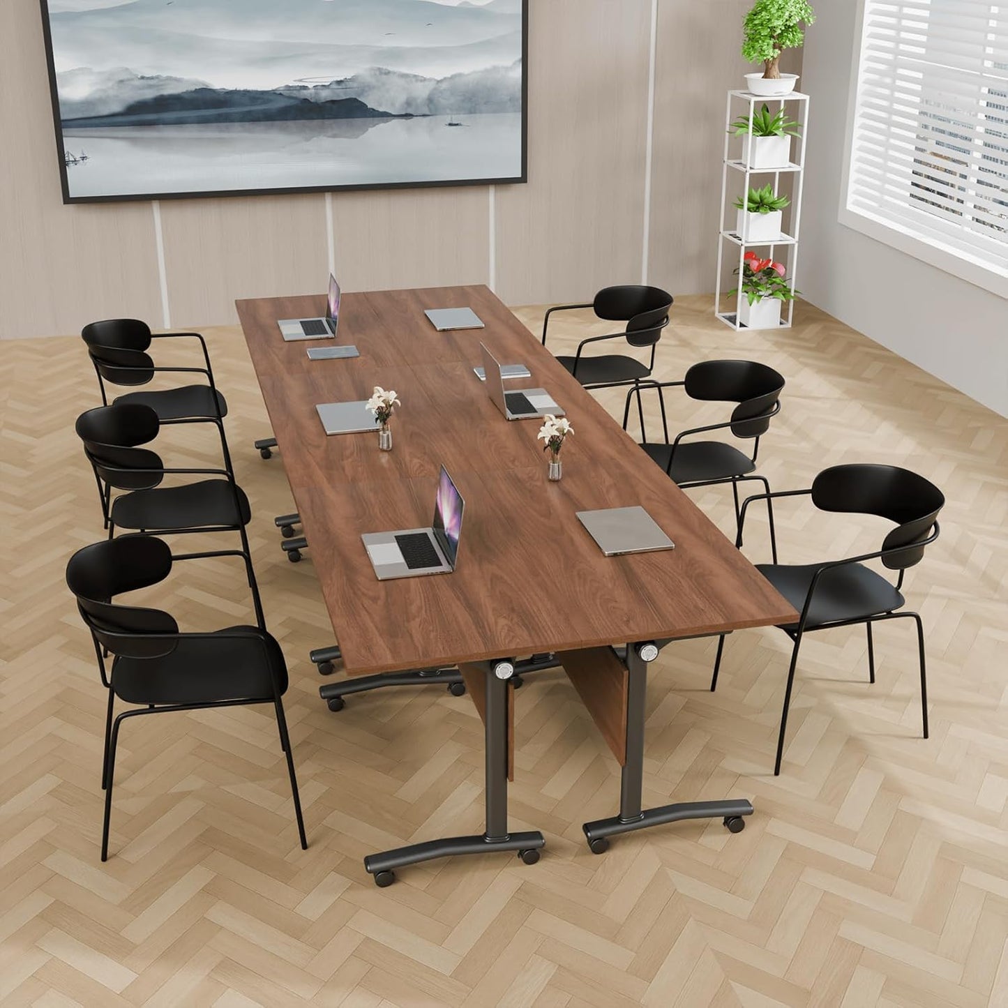 Conference Tables,Folding Conference Table Flip Top Mobile Training Tables