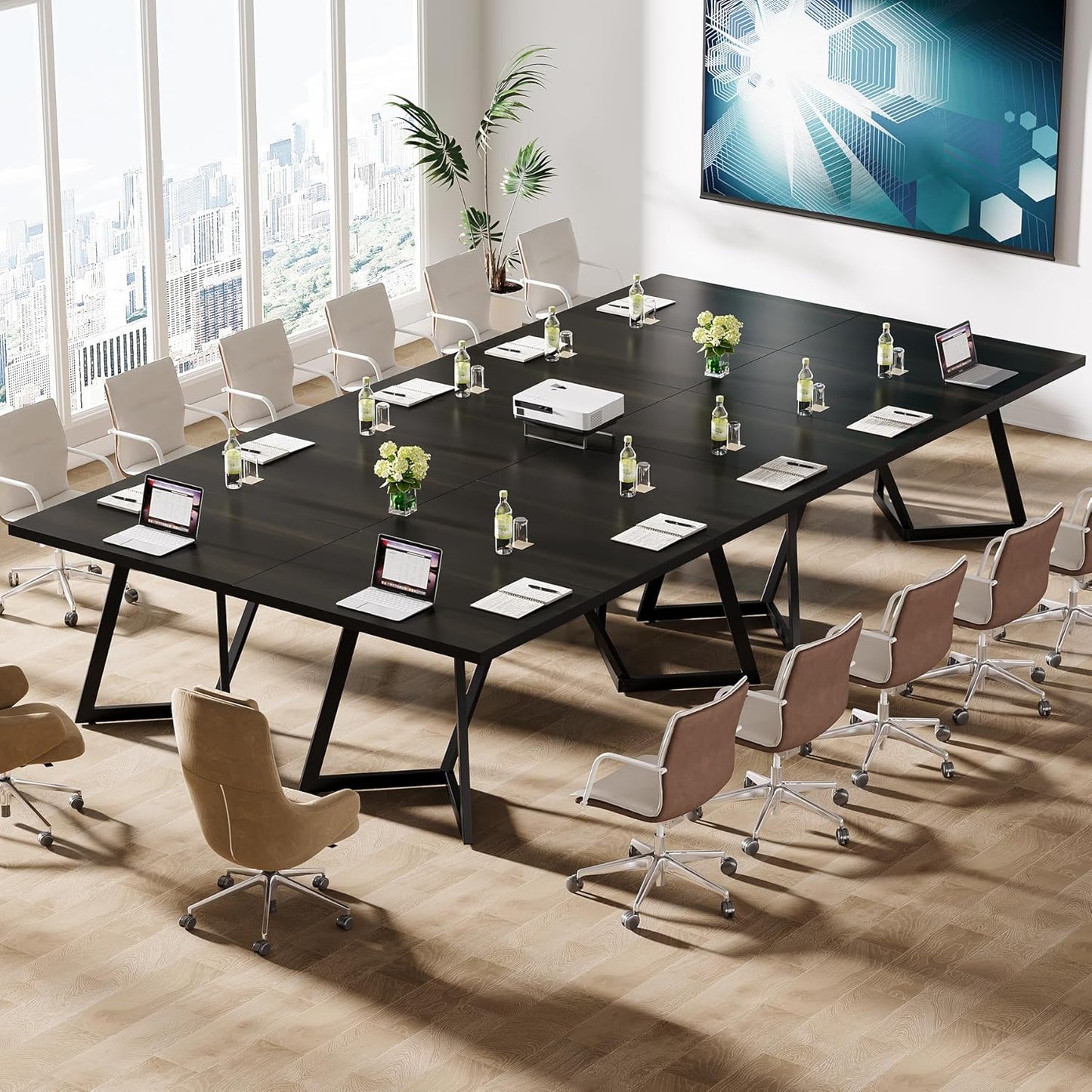 Tribesigns 70.86" Conference Table, 6FT Modern Meeting Table