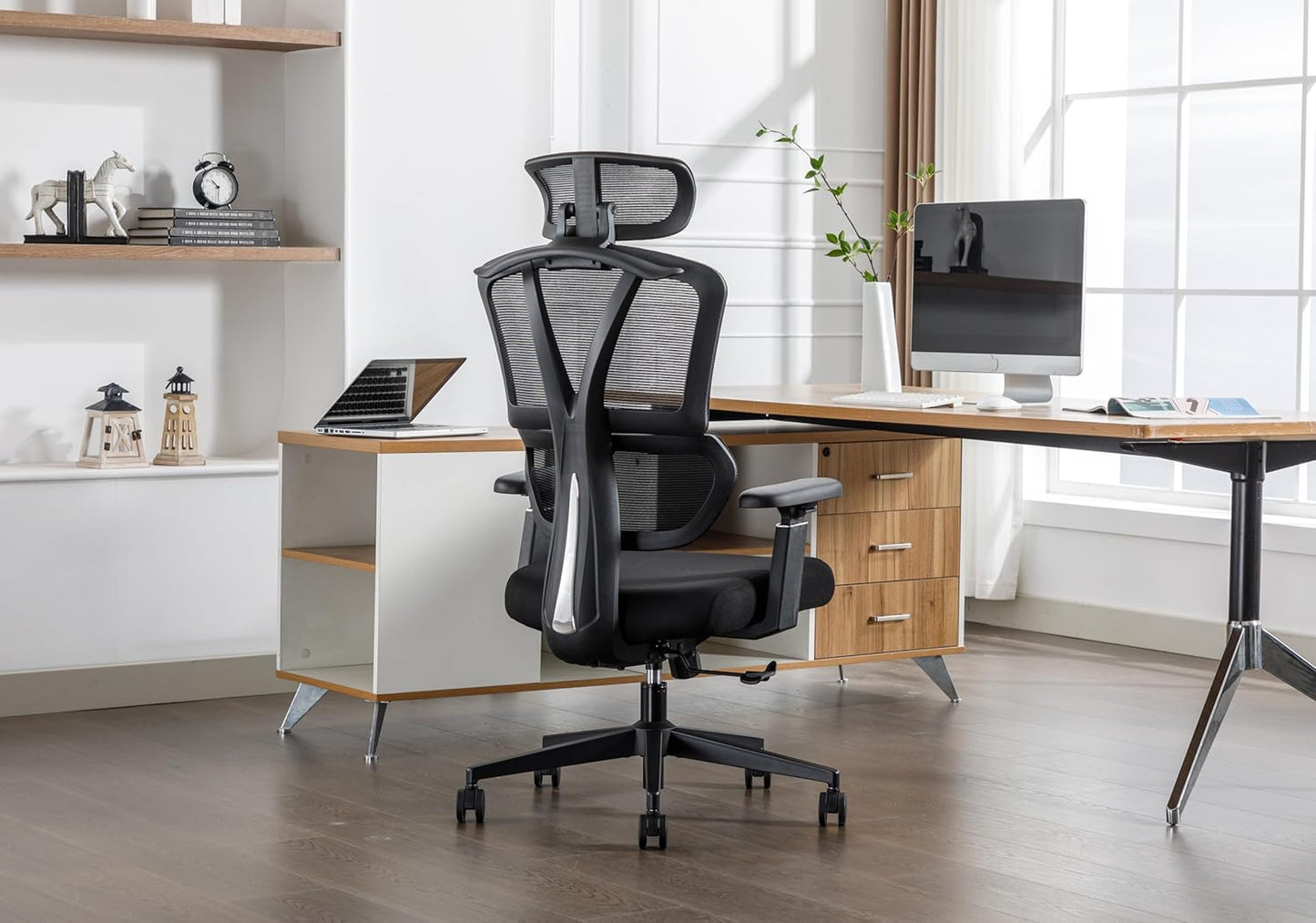 Mesh Office Chair - 400lbs Black