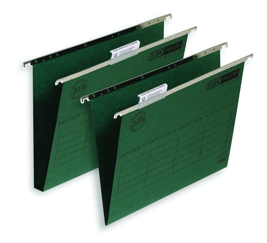 Ultimate Verticfile with Foolscap, 30 mm Base, 240Green Manilla