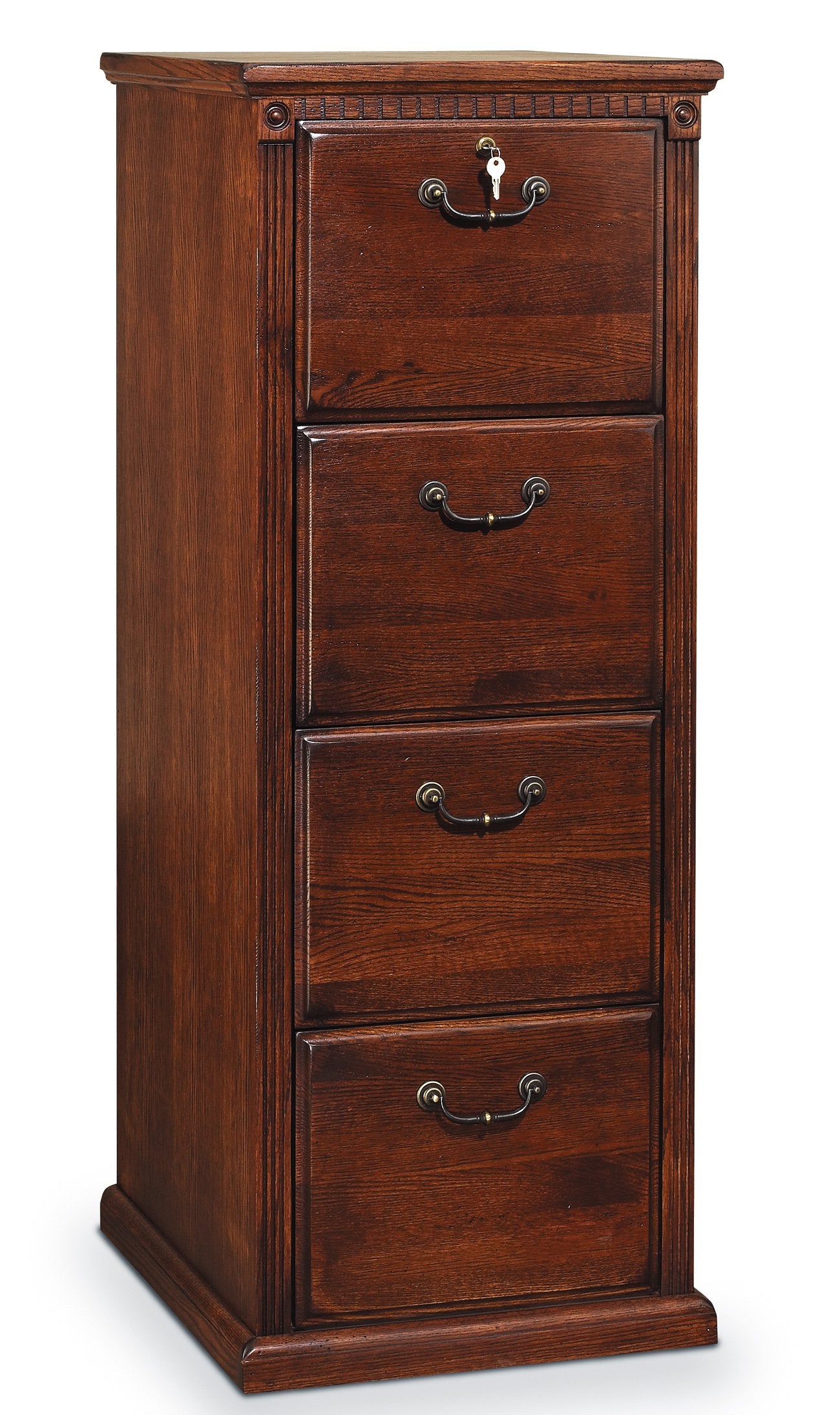 Martin Furniture Huntington Oxford 4-Drawer File Cabinet