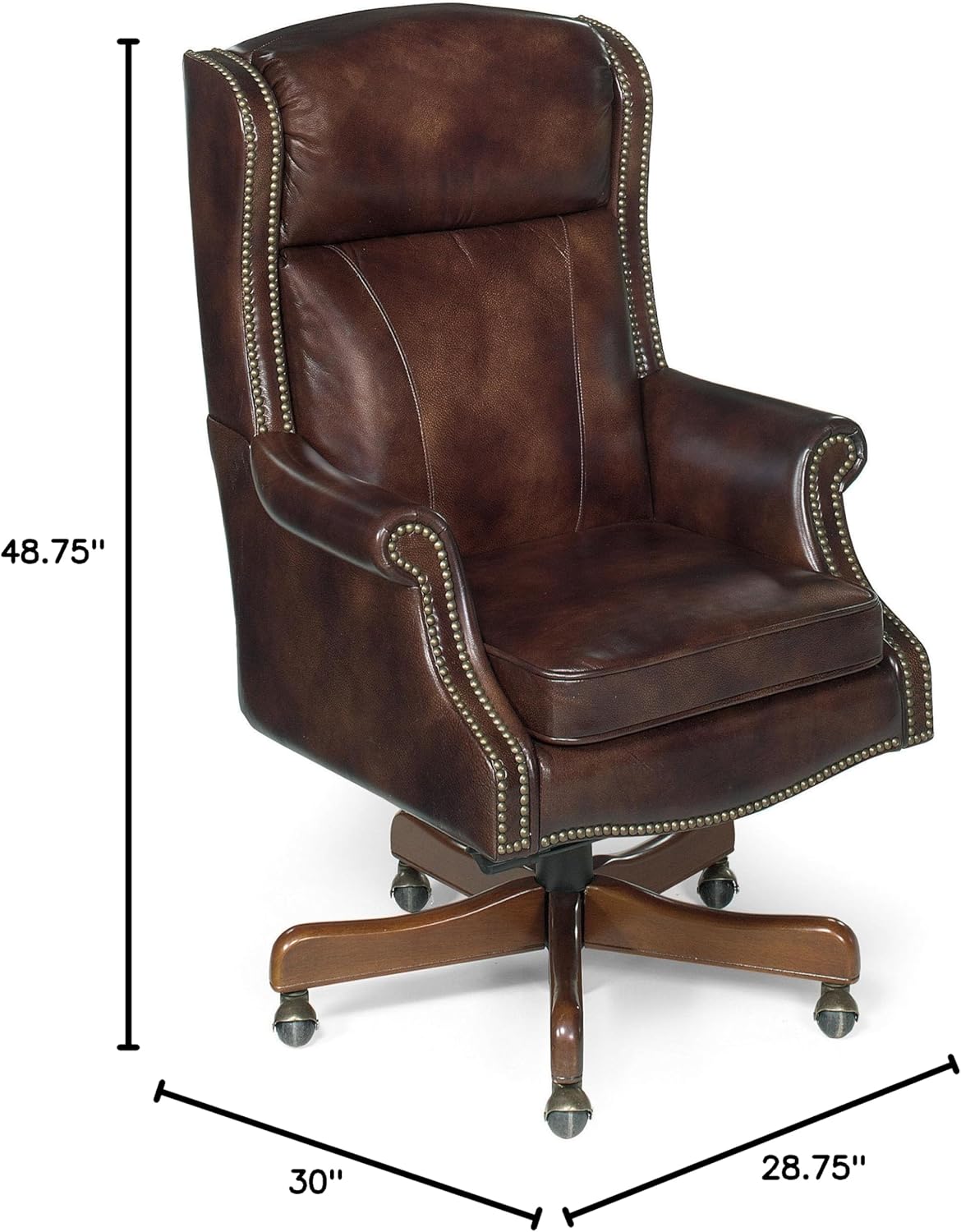 Hooker Merlin Executive Chair - Brown