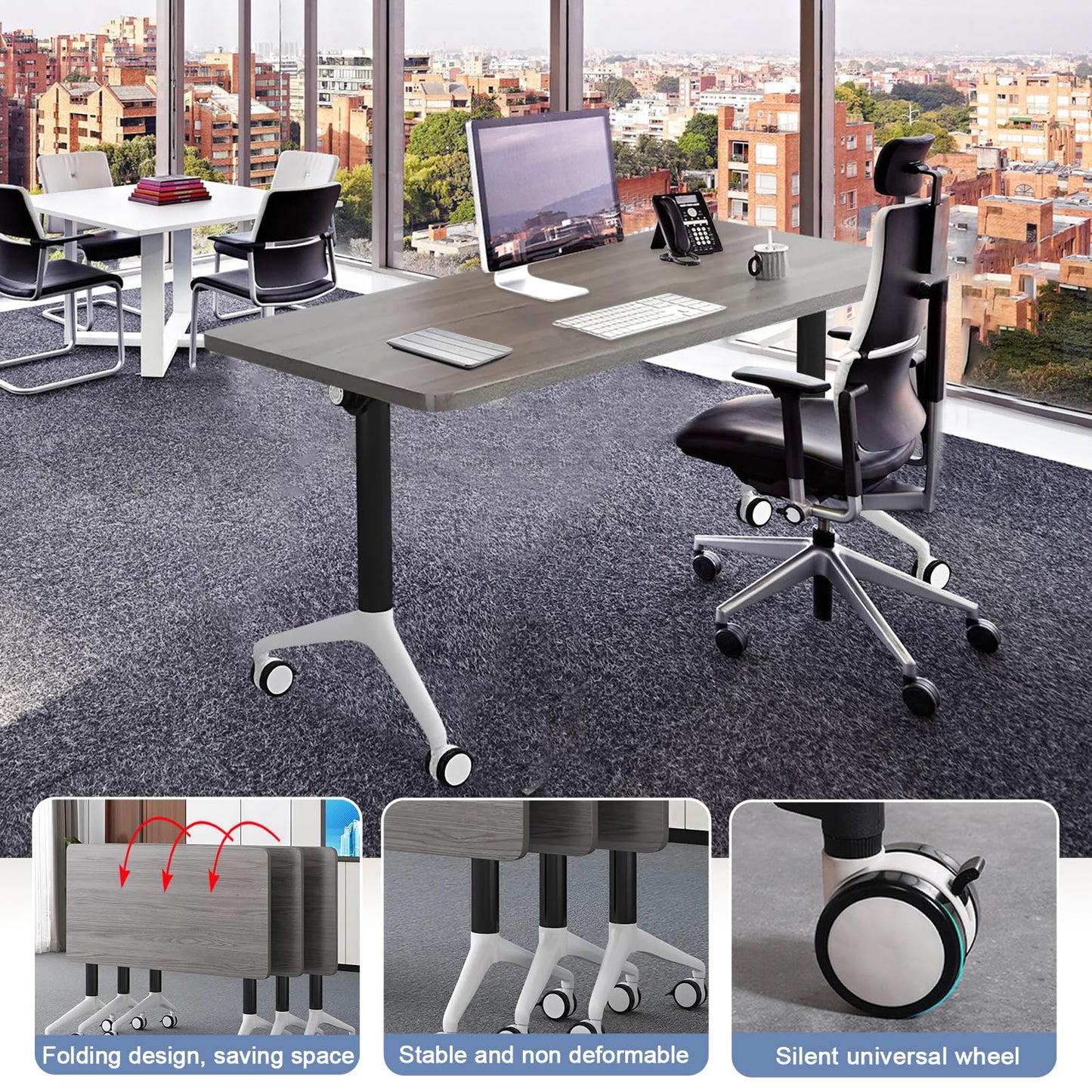 Mobile Folding Conference Table