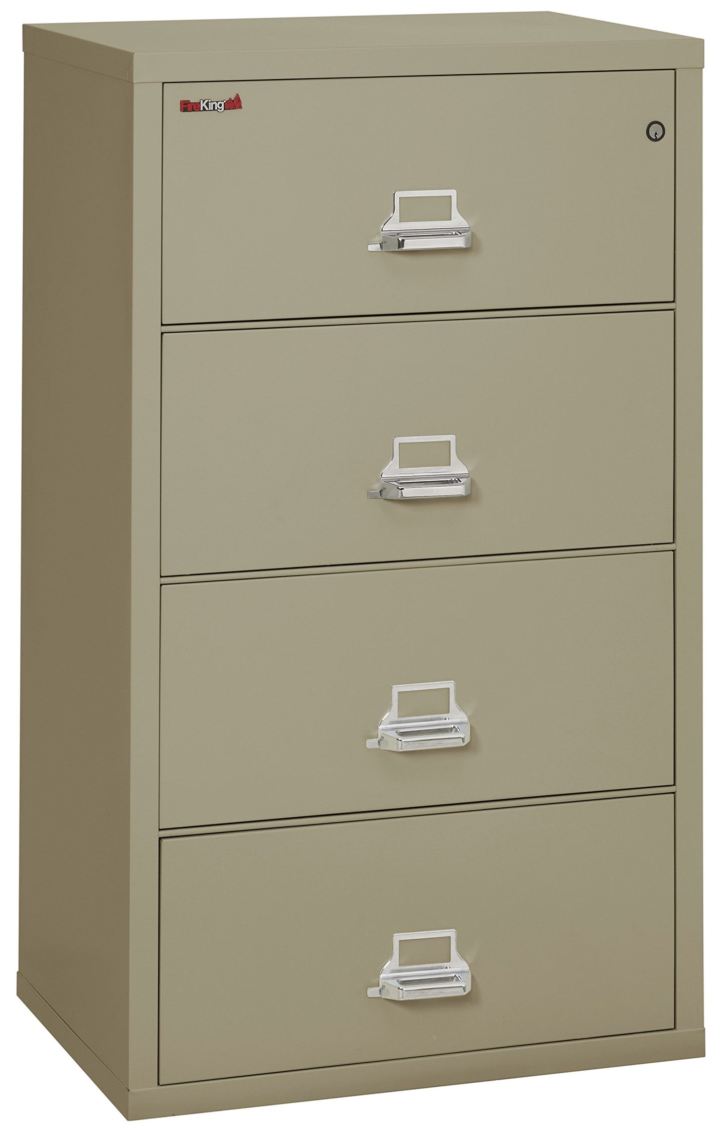 FireKing Lateral 4 Drawer Legal and Letter Fire Safe File Cabinet
