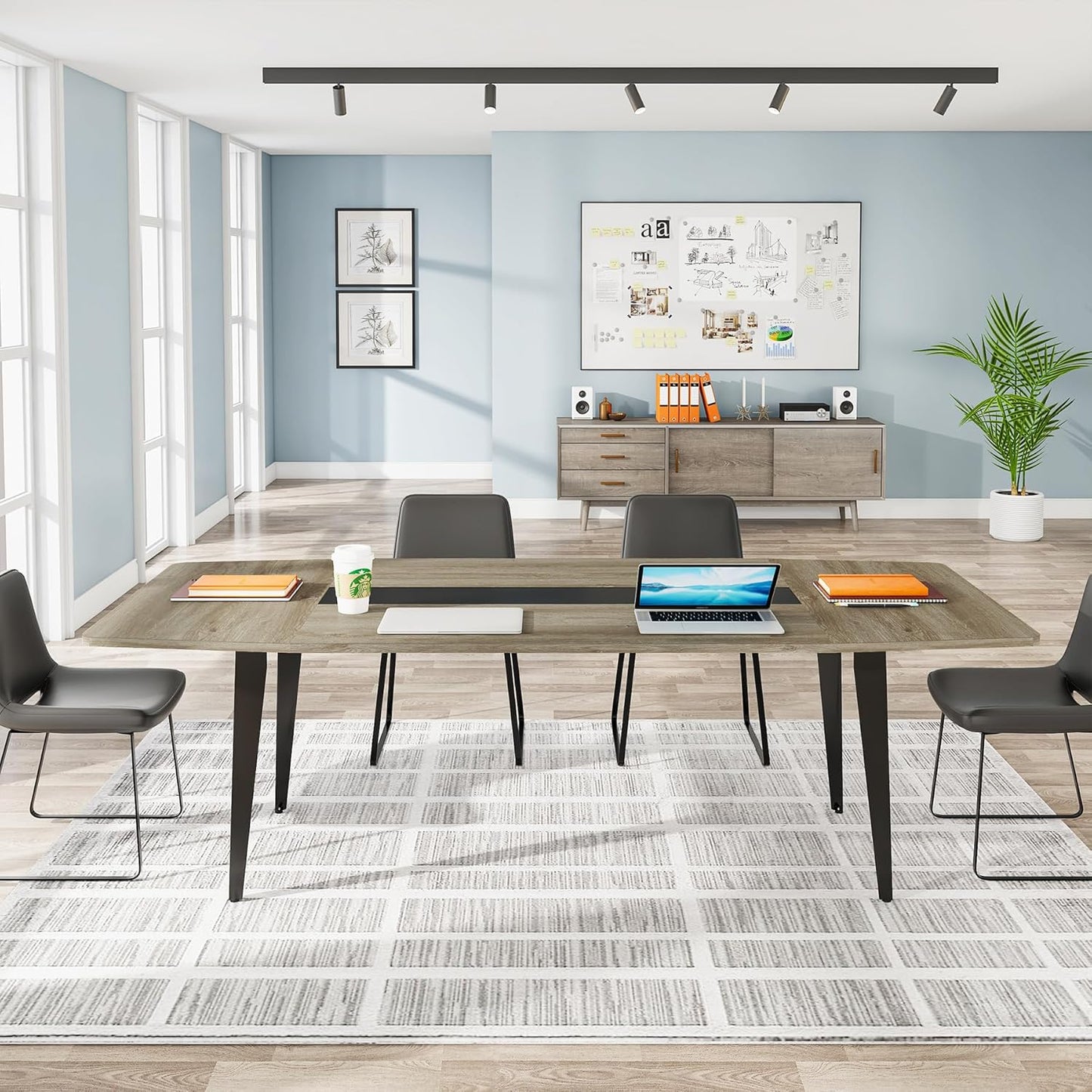Tribesigns 6FT Conference Table, 70.86L x 35.43W x 29.52H