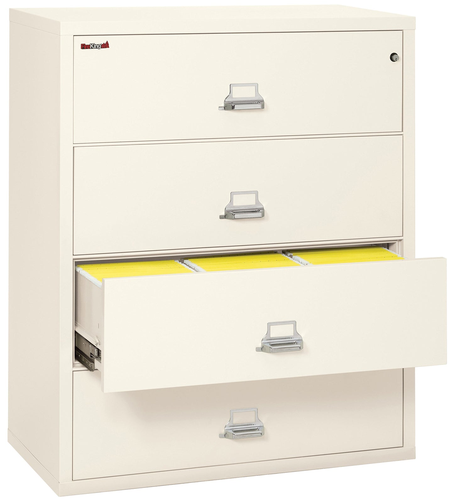 FireKing Lateral 4 Drawer Legal and Letter Fire Safe File Cabinet