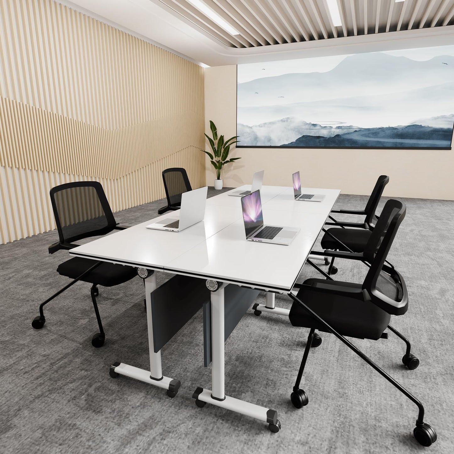 10PCS Folding Conference Tables