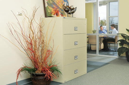 44 inch 4-Drawer Lateral Fireproof File Cabinet