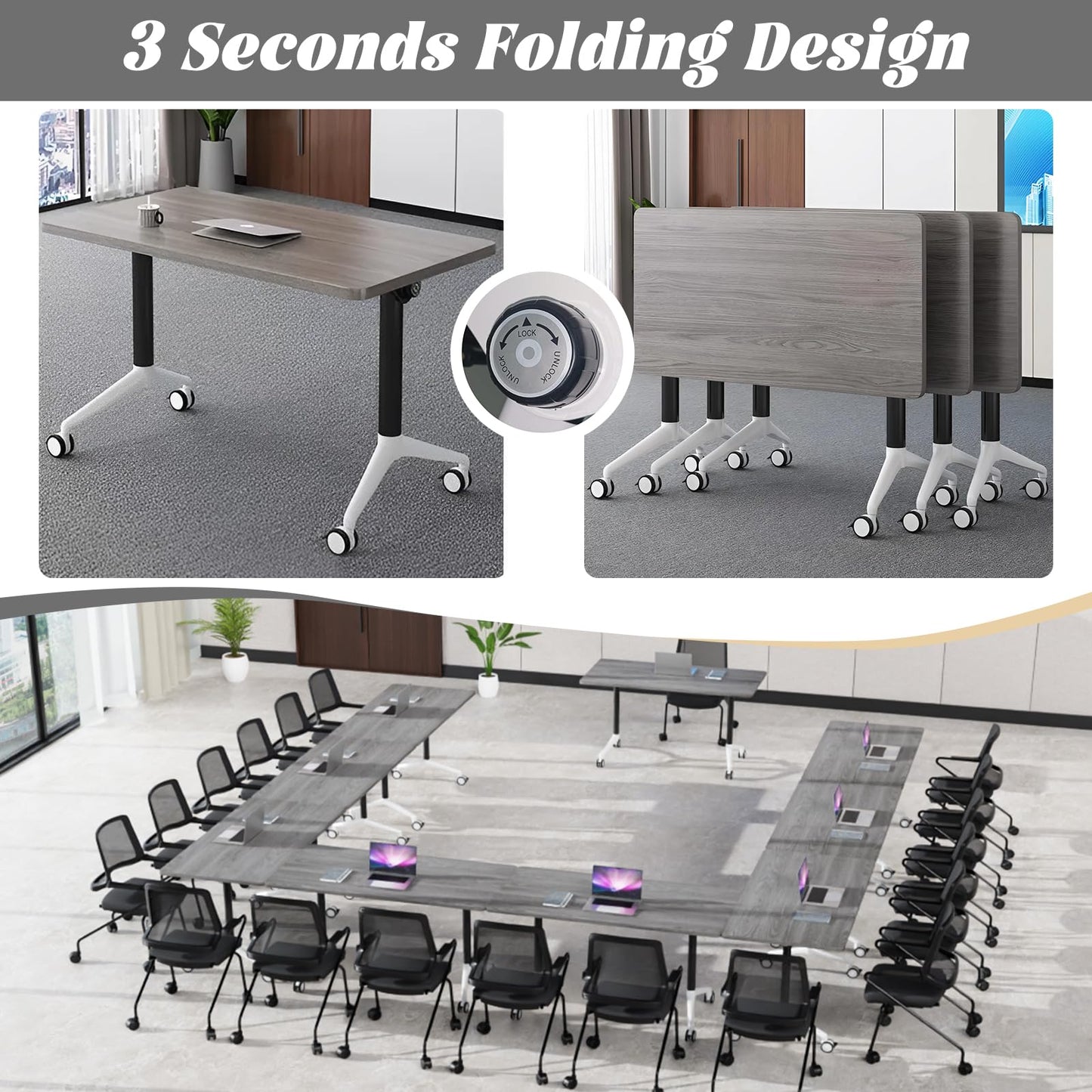 Foldable Conference Table