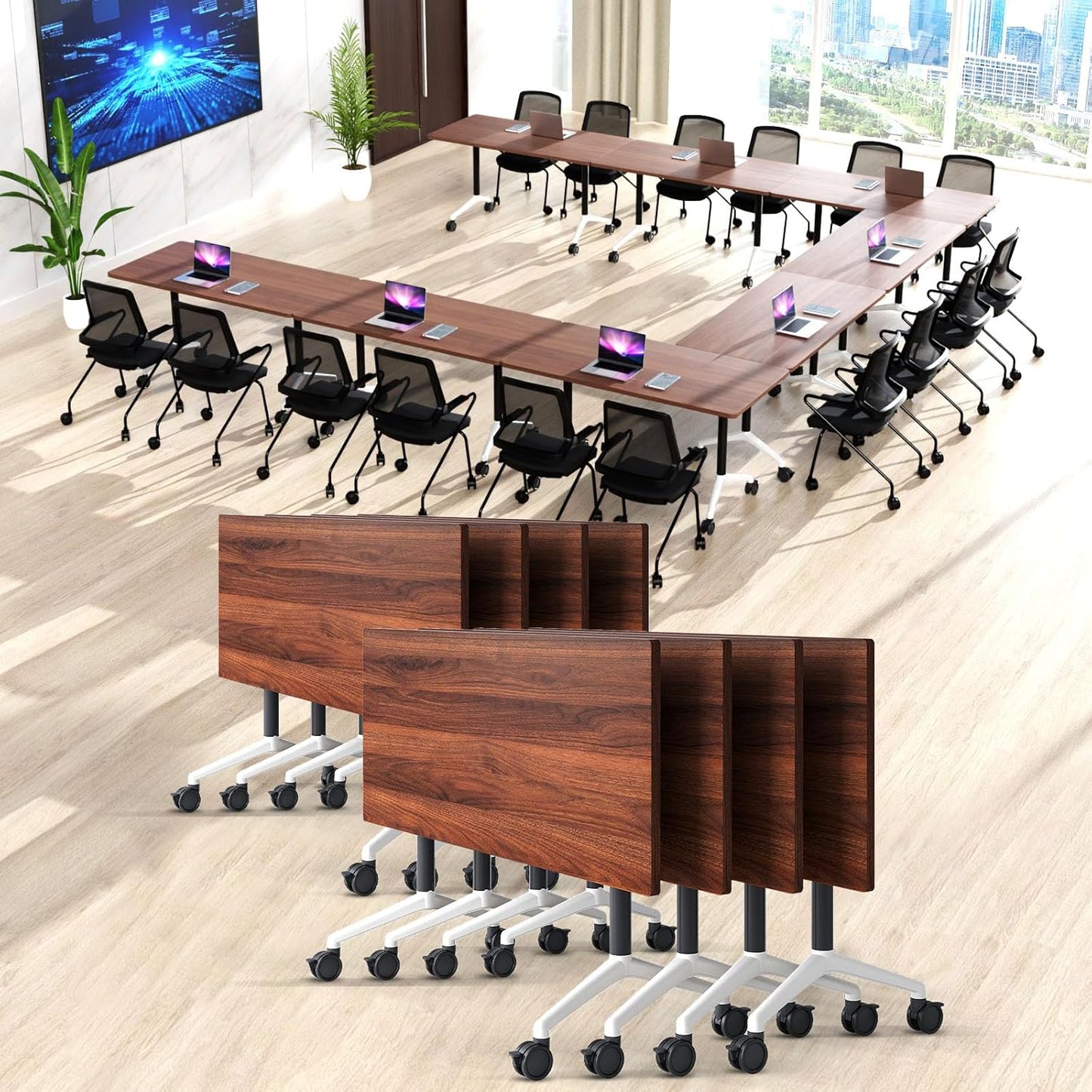 Folding Conference Table