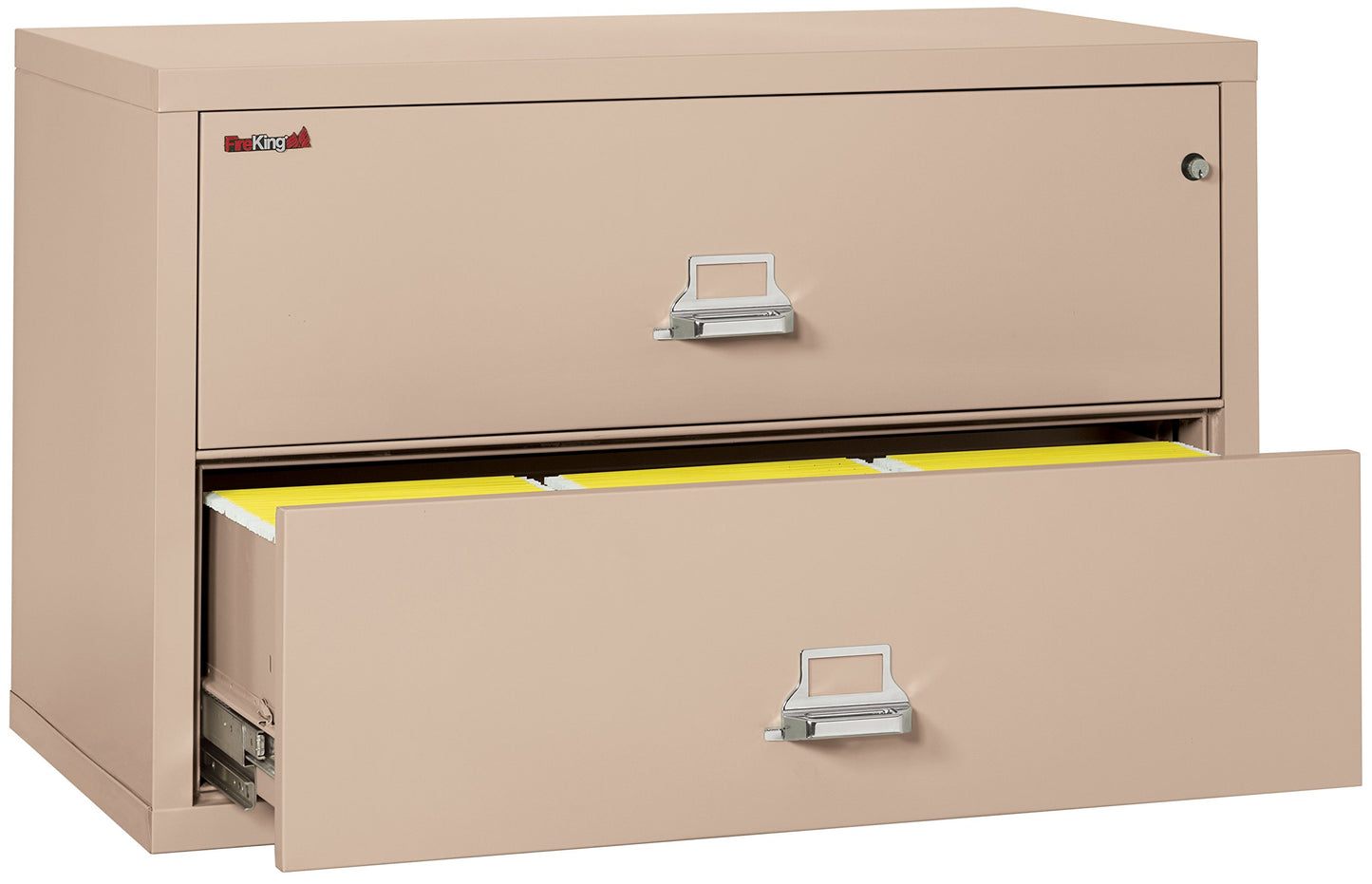 FireKing Lateral 4 Drawer Legal and Letter Fire Safe File Cabinet
