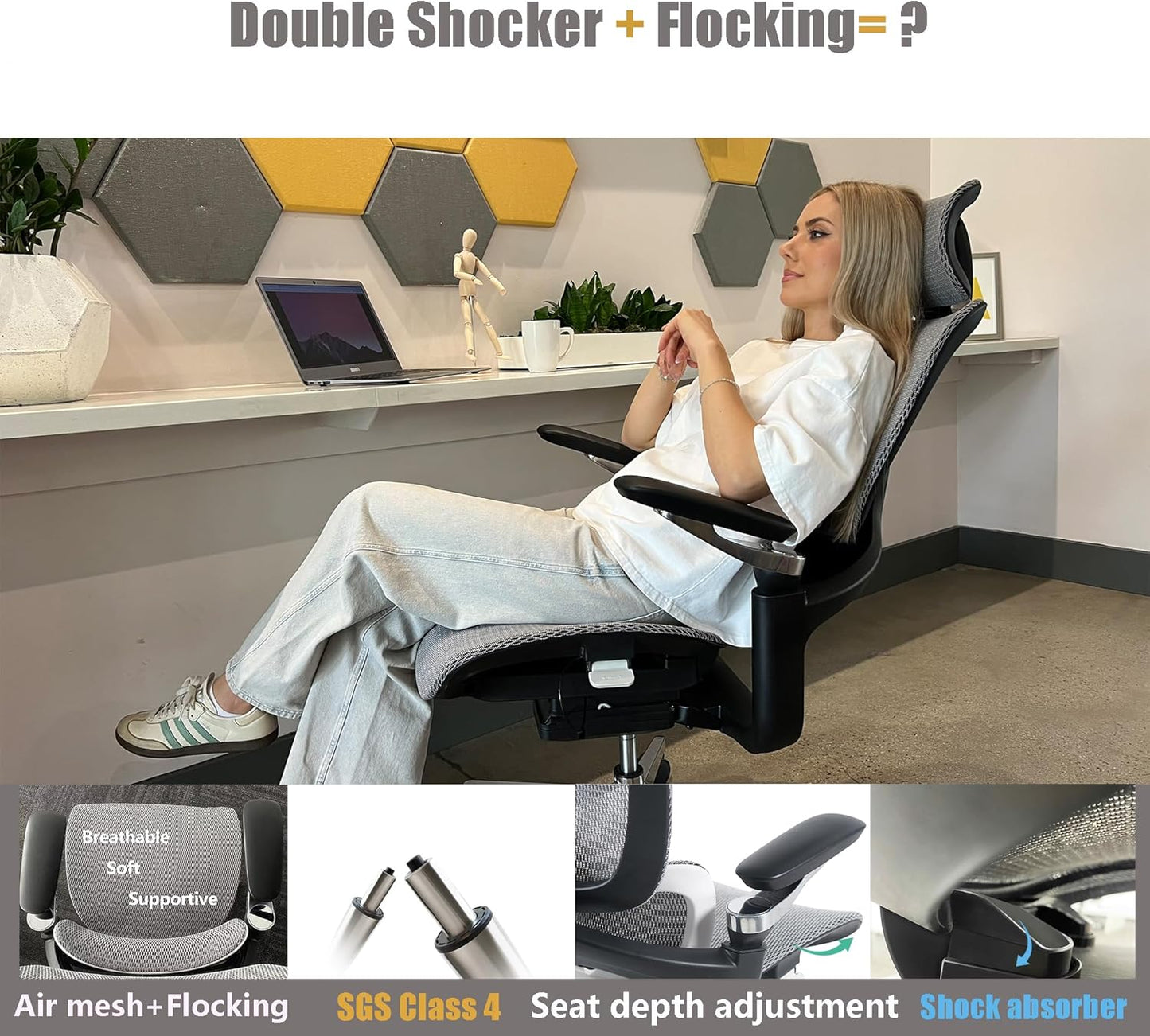 Big & Tall Mesh Office Chair