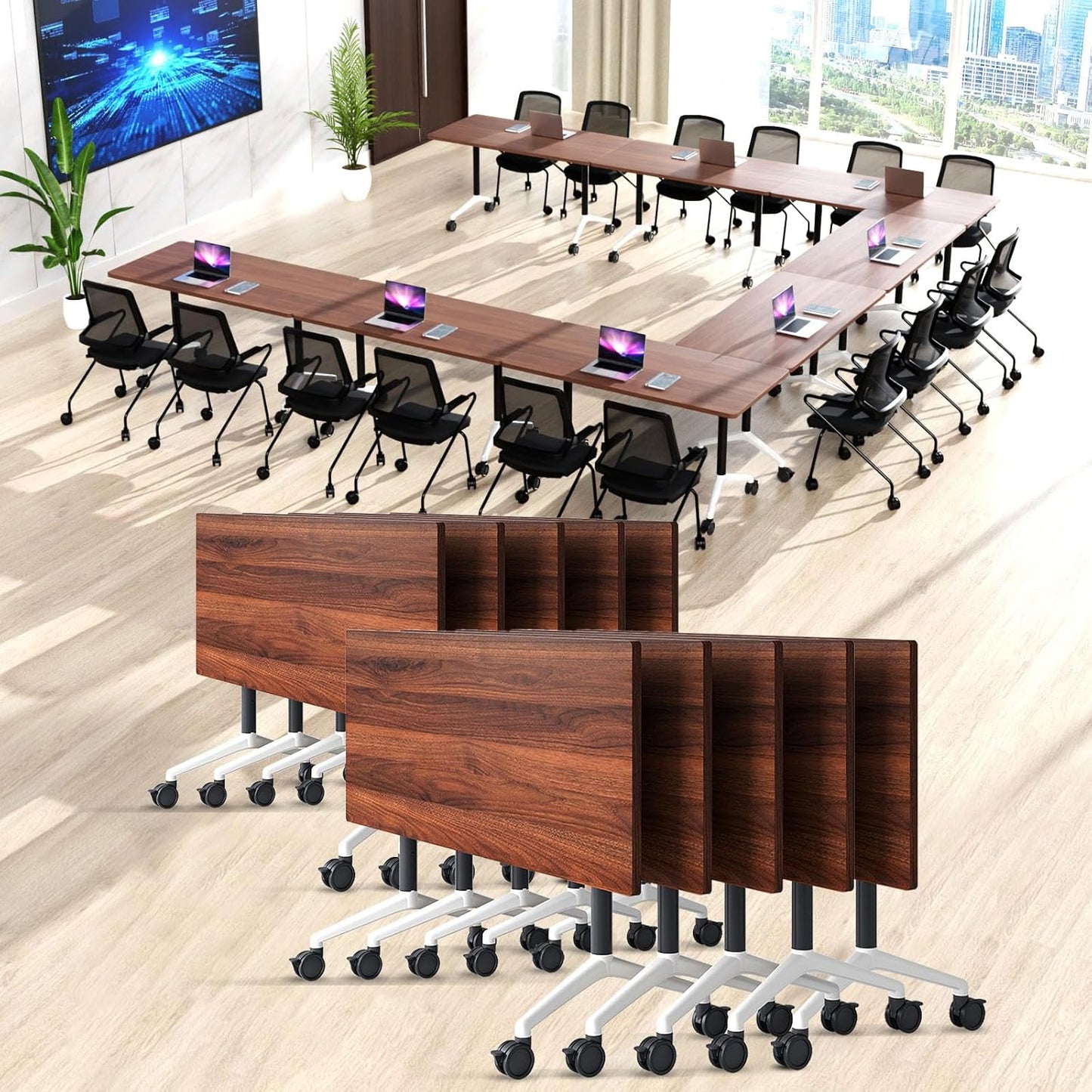 Folding Conference Table
