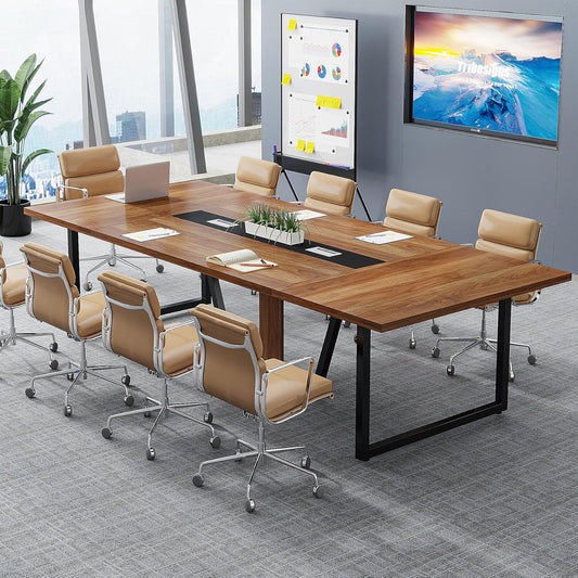 Tribesigns 8FT Conference Table, 94.49 L x 47.24 W x 29.53
