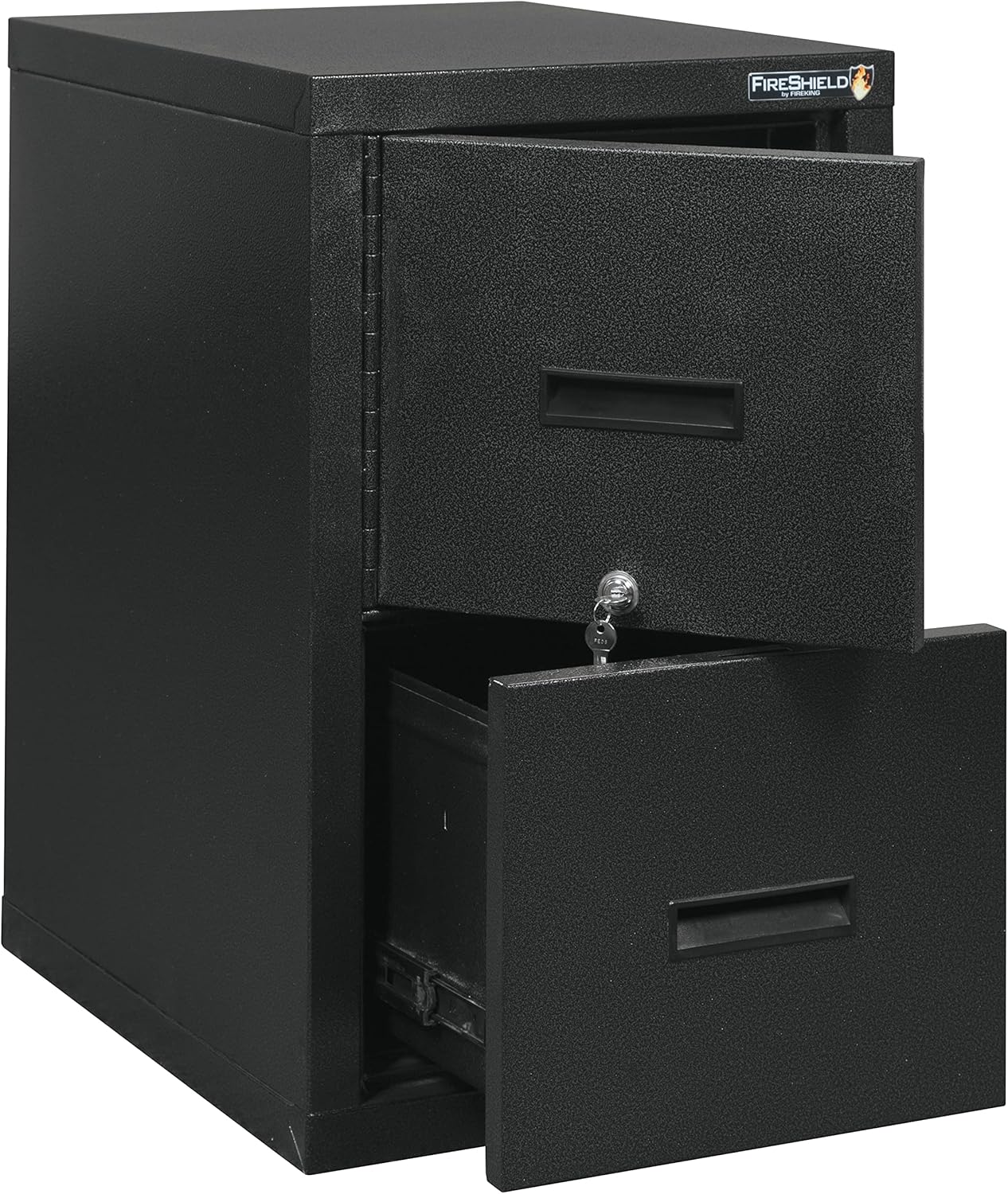 FireKing® FireShield 22"D Vertical 1-Drawer File Cabinet And Safe