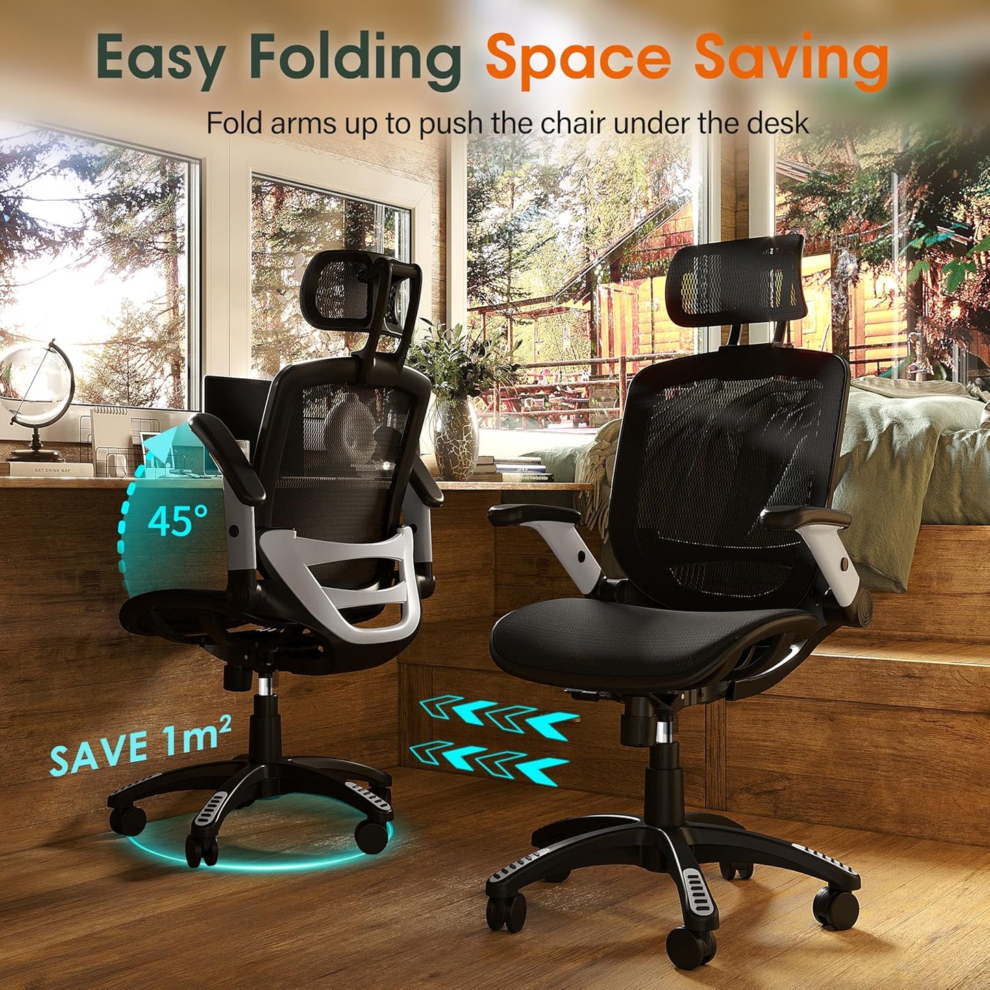 GABRYLLY Ergonomic Office Chair