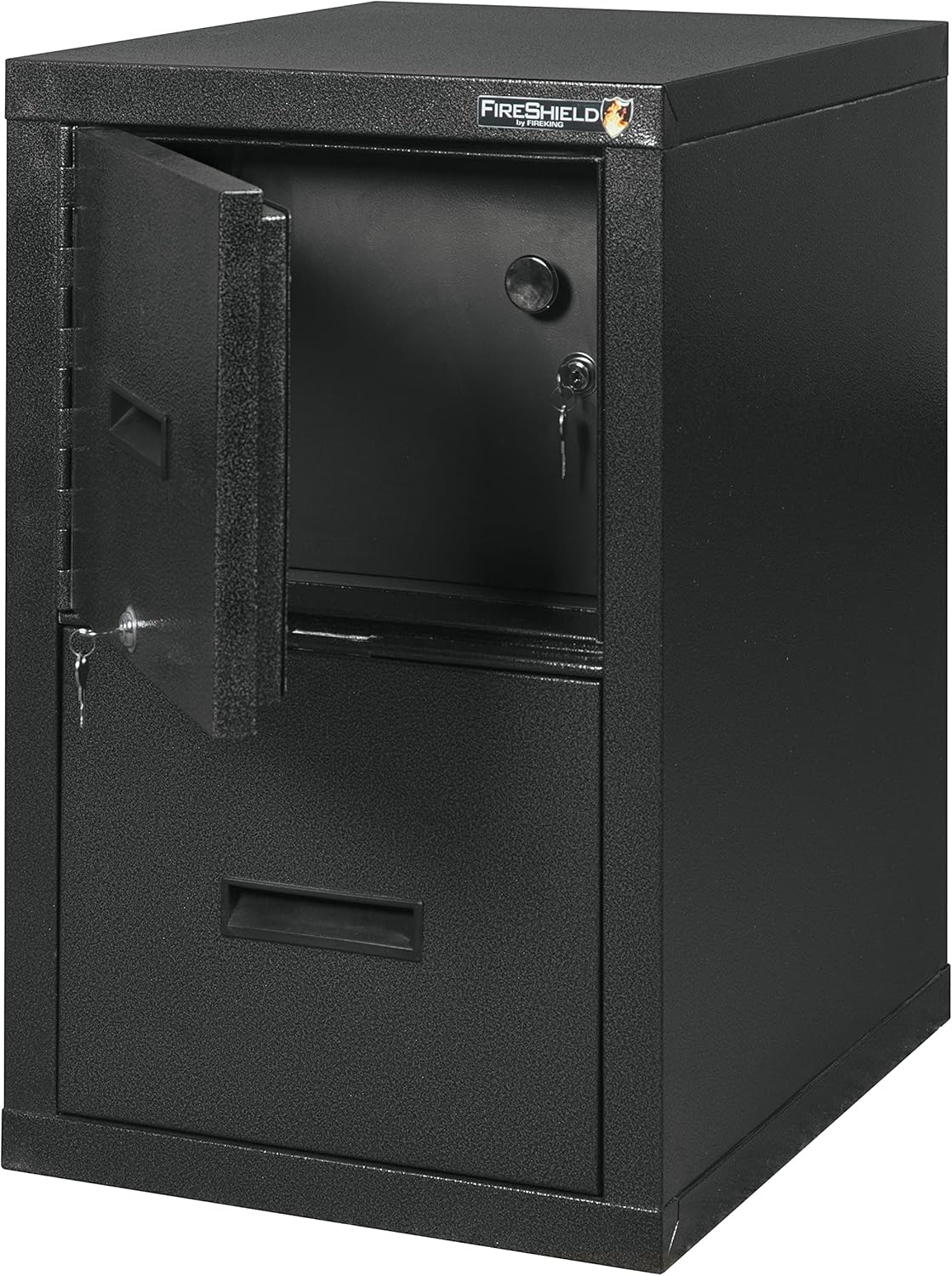 FireKing® FireShield 22"D Vertical 1-Drawer File Cabinet And Safe